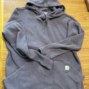 Carhartt Purple Waffle Knit Hoodie